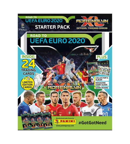 Road to Euro 2020 ADRENALYN XL Starter Binder Pack Incl 24 cartes 