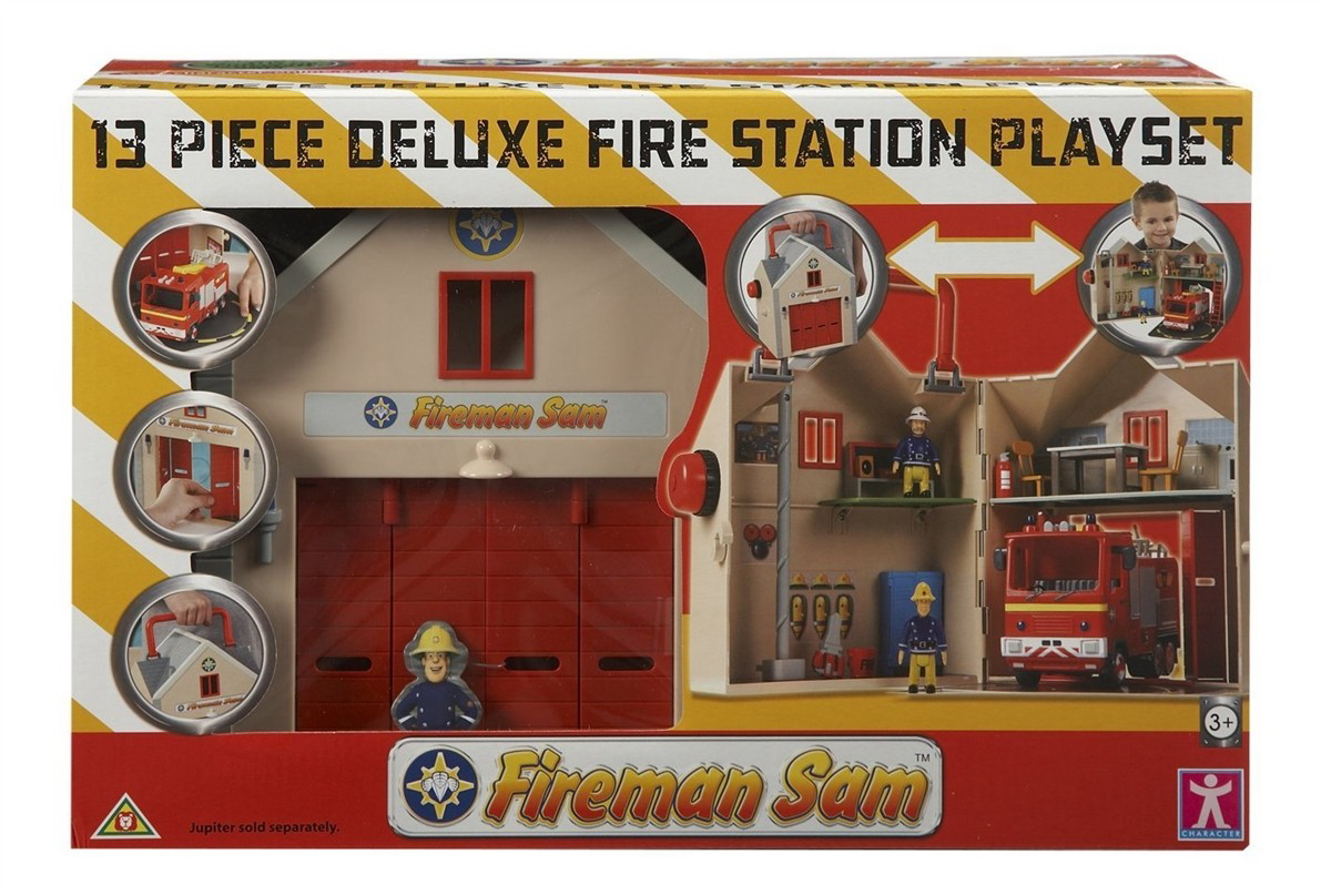 fireman sam deluxe fire station playset sainsburys