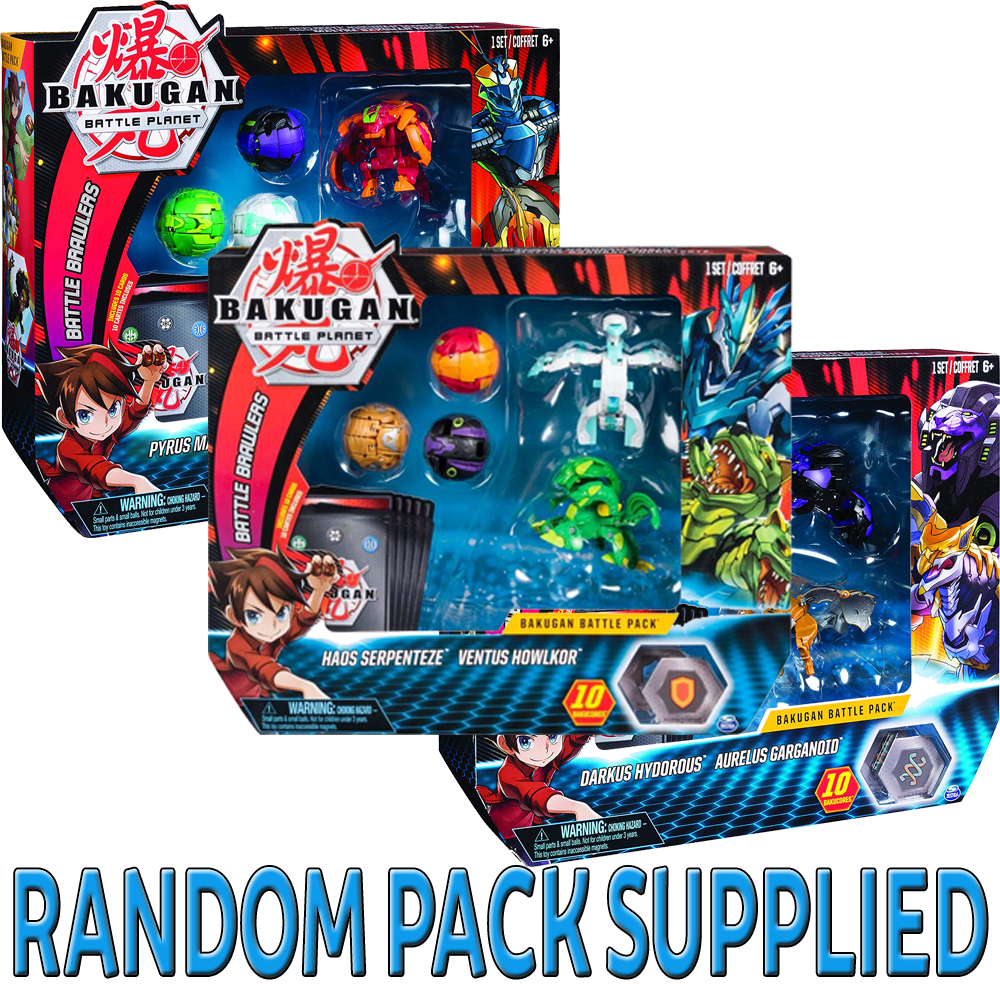 Bakugan 6045132 Battle Pack Assortment (Styles May Vary), Multicoloured