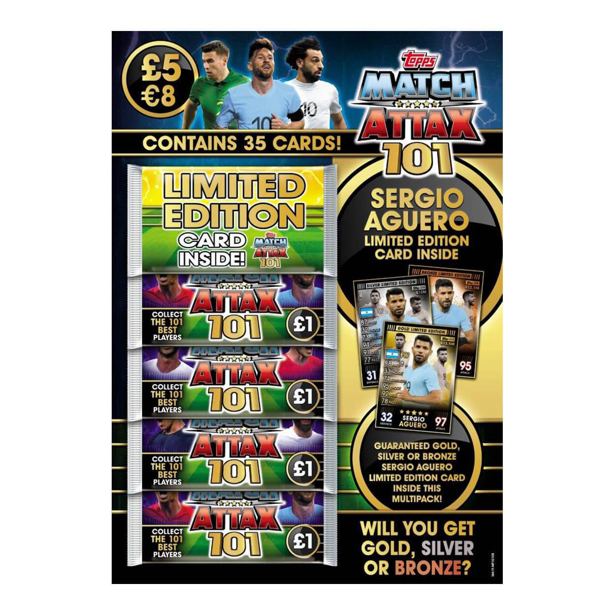 Match Attax 101 Multipack Inc Limited Edition 