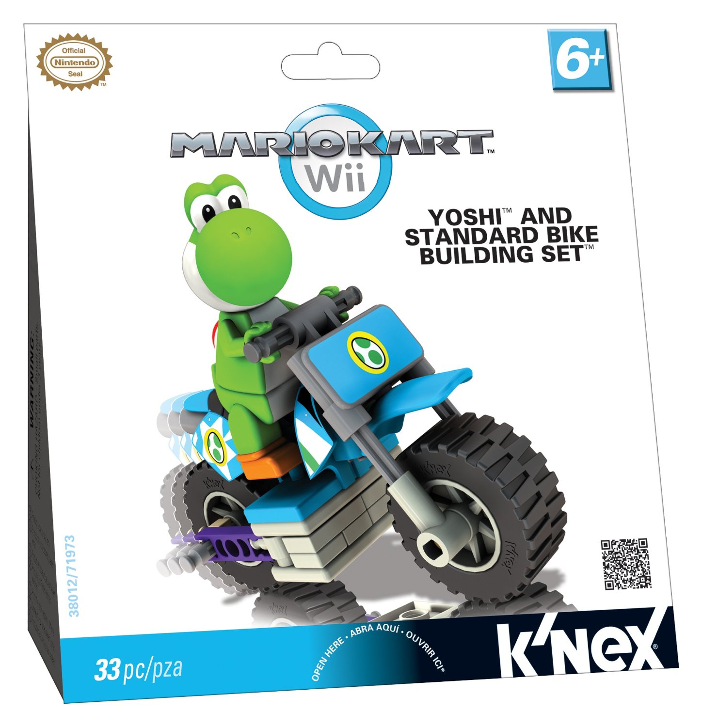 K'nex Mario Kart Bike set - YOSHI BIKE - Stortford Toys