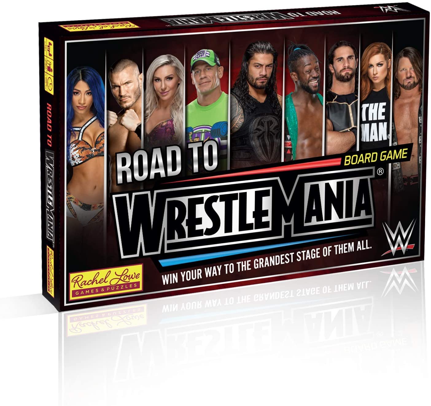 WWE ROAD TO WRESTLEMANIA BOARD GAME - Stortford Toys