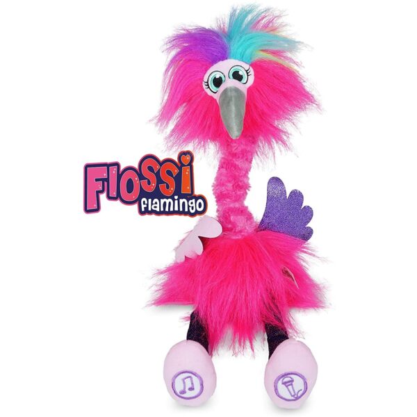 Sassimals Flossi the Flamingo Dancing Soft toy