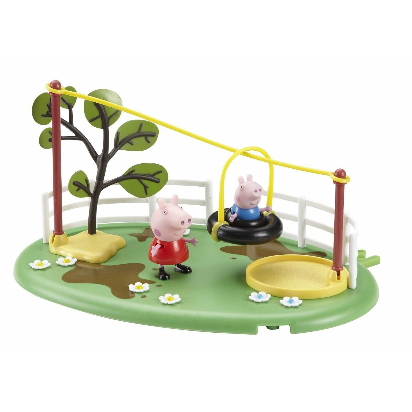 Peppa Pig Muddy Puddle Playground Playset - ZIPLINE