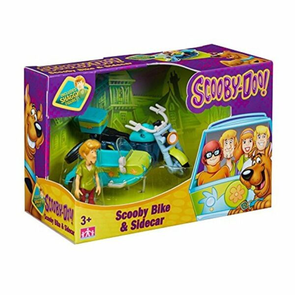 Scooby Doo Mystery Mini Vehicle & Figure Set - Motorbike