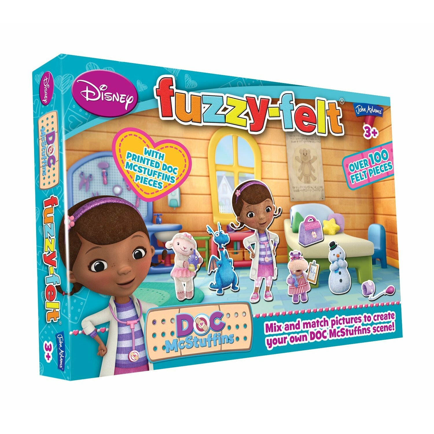 Fuzzy Felt Doc McStuffins