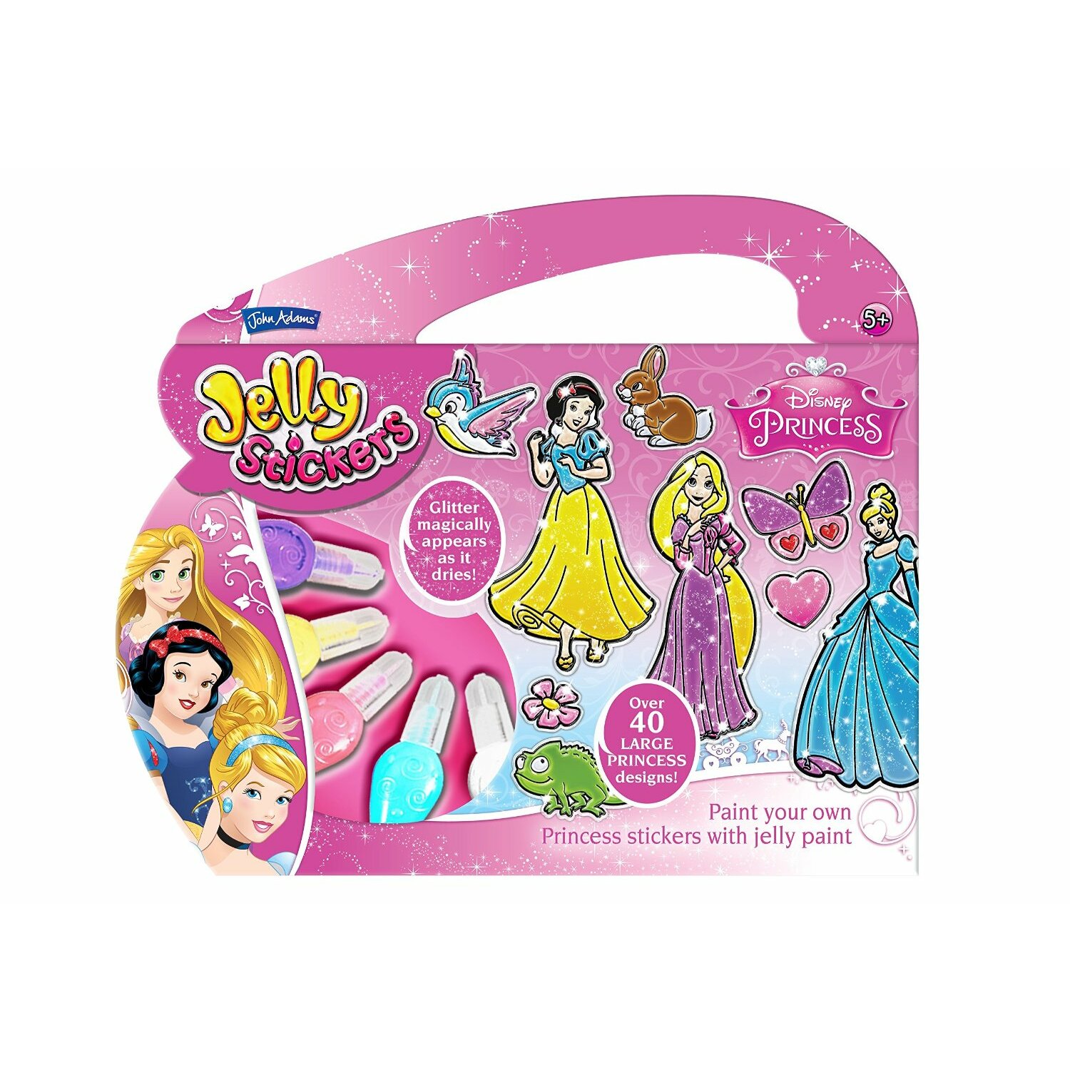 Disney princess jelly stickers