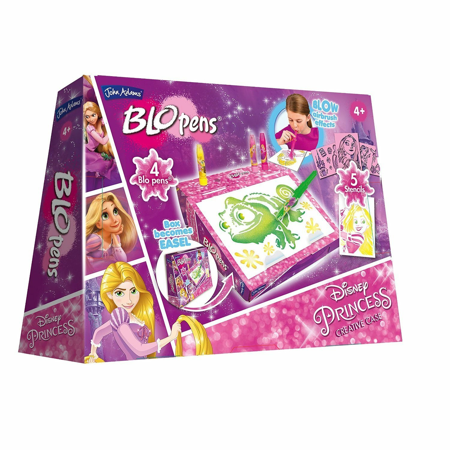 John Adams Disney Princess Rapunzel BLO Pens Creative Case