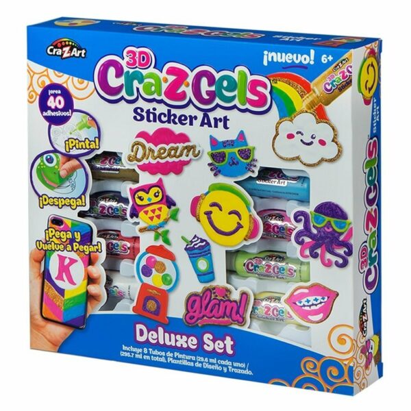 Cra-Z-Gels Deluxe Sticker Set