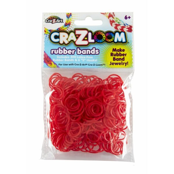 Cra-Z-art - Fashion Colour Band Pack - RED
