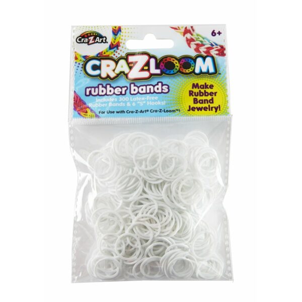 Cra-Z-art - Fashion Colour Band Pack - WHITE