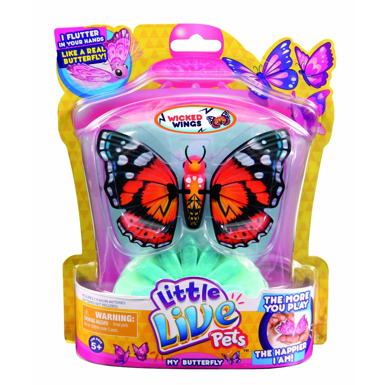 Little Live Pets Butterflies - WICKED WINGS