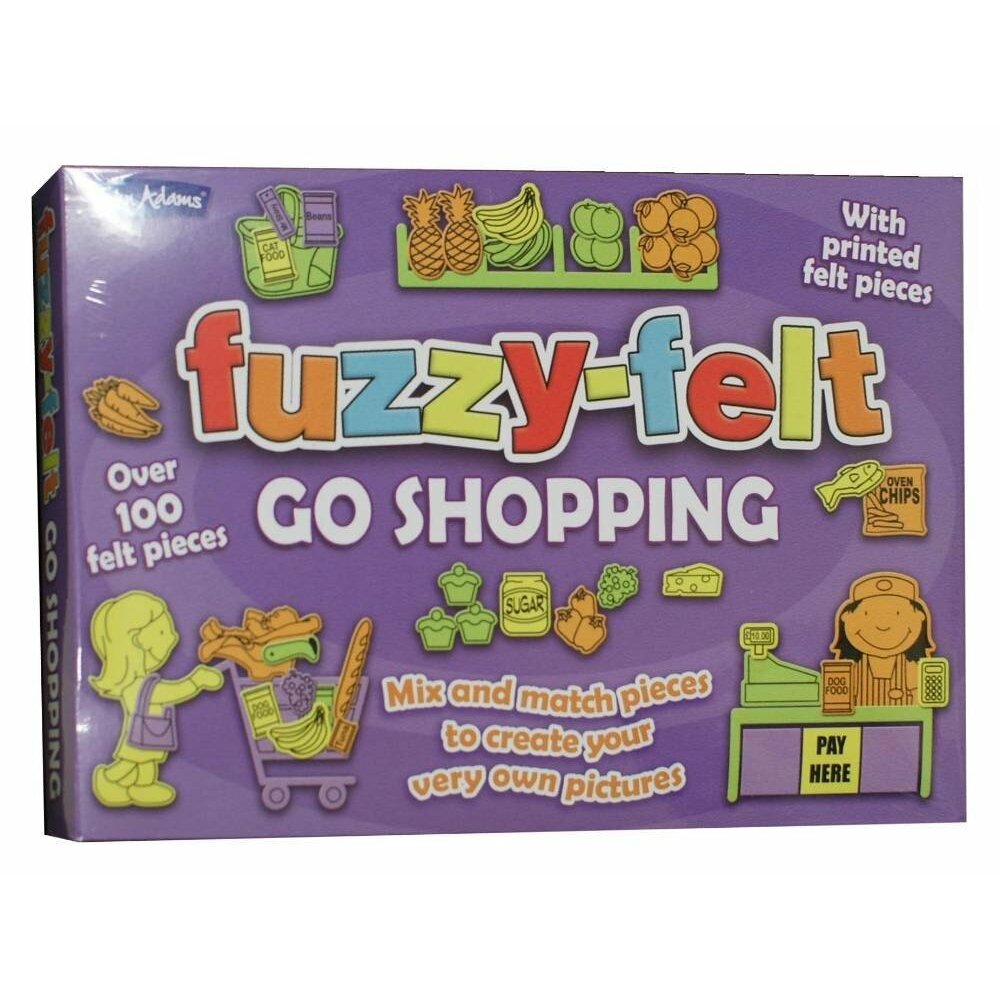 Fuzzy Felt Go Shopping