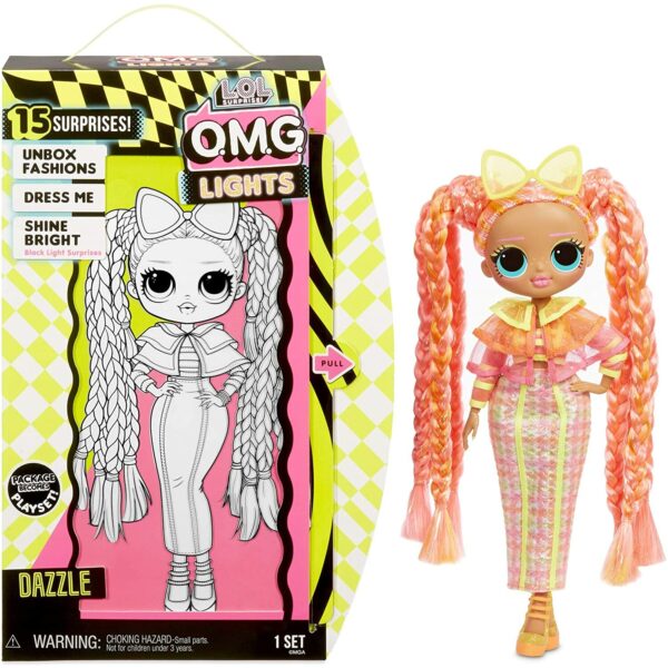 L.O.L. Surprise OMG Lights Fashion Doll - DAZZLE