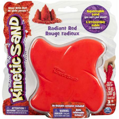 Wacky-tivities Kinetic Sand 14 oz Bold RADIANT RED
