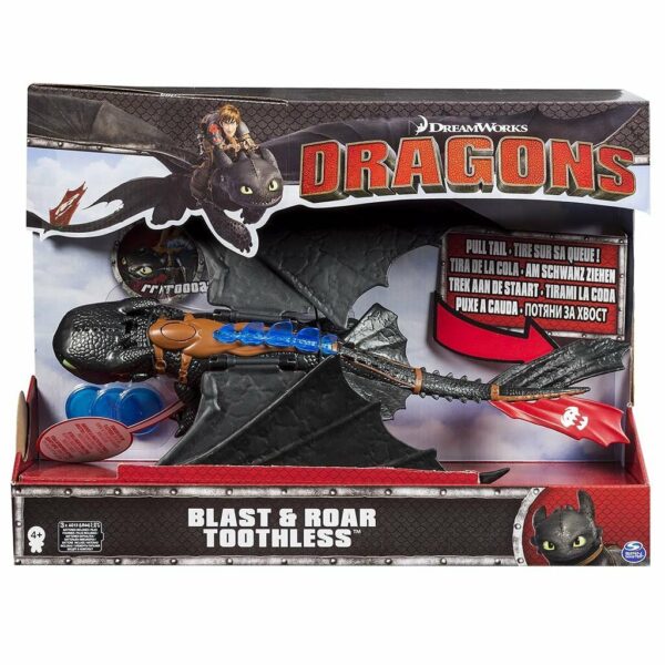 How to Train Your Dragon Blast and Roar Toothless
