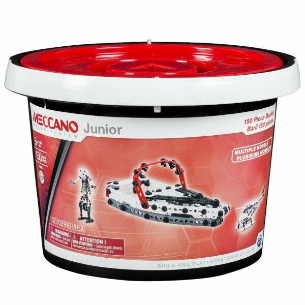 Meccano Junior 150 piece Bucket