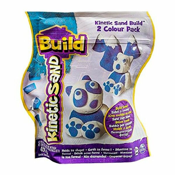 Kinetic Sand Build 2 Colour Pack (Blue/White) 454g