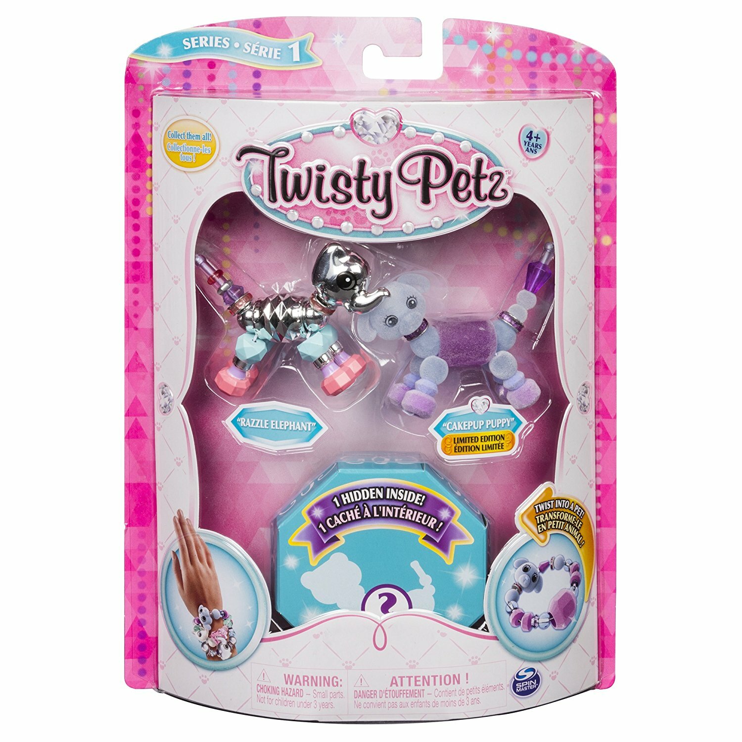 Twisty Petz Dazzling Bracelets, 3 Pack (STYLES VARY)