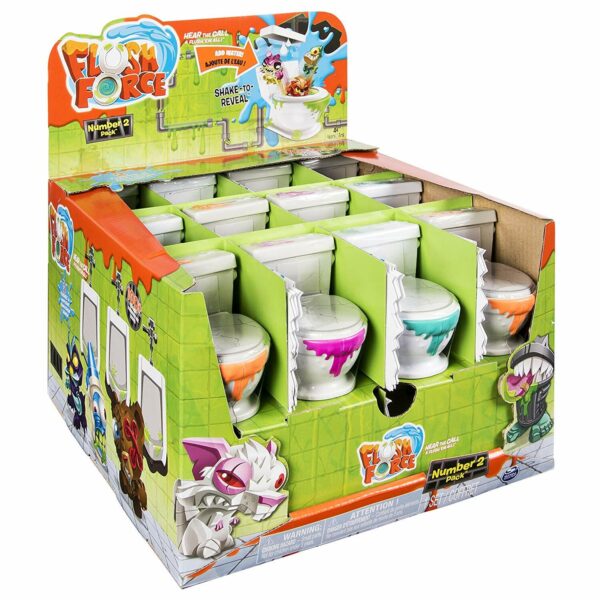 CDU BOX of 24 Flush Force Series 2 Number 2 packs (24 packs)