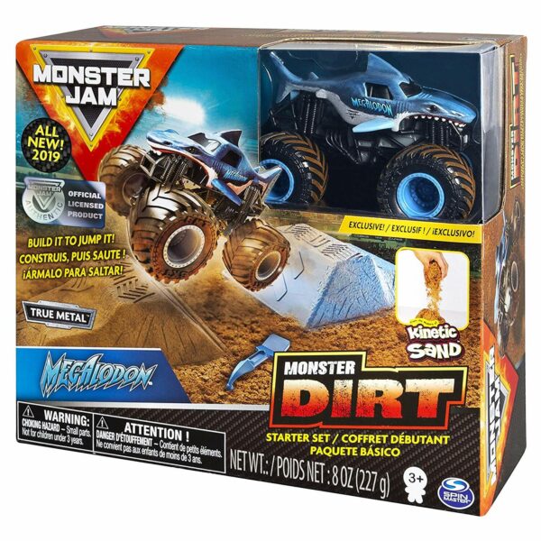 Monster Jam Monster Dirt Starter Set - MEGLODON