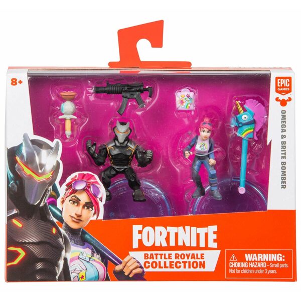 Fortnite 5cm Figure Duo Pack - Omega & Brite Bomber