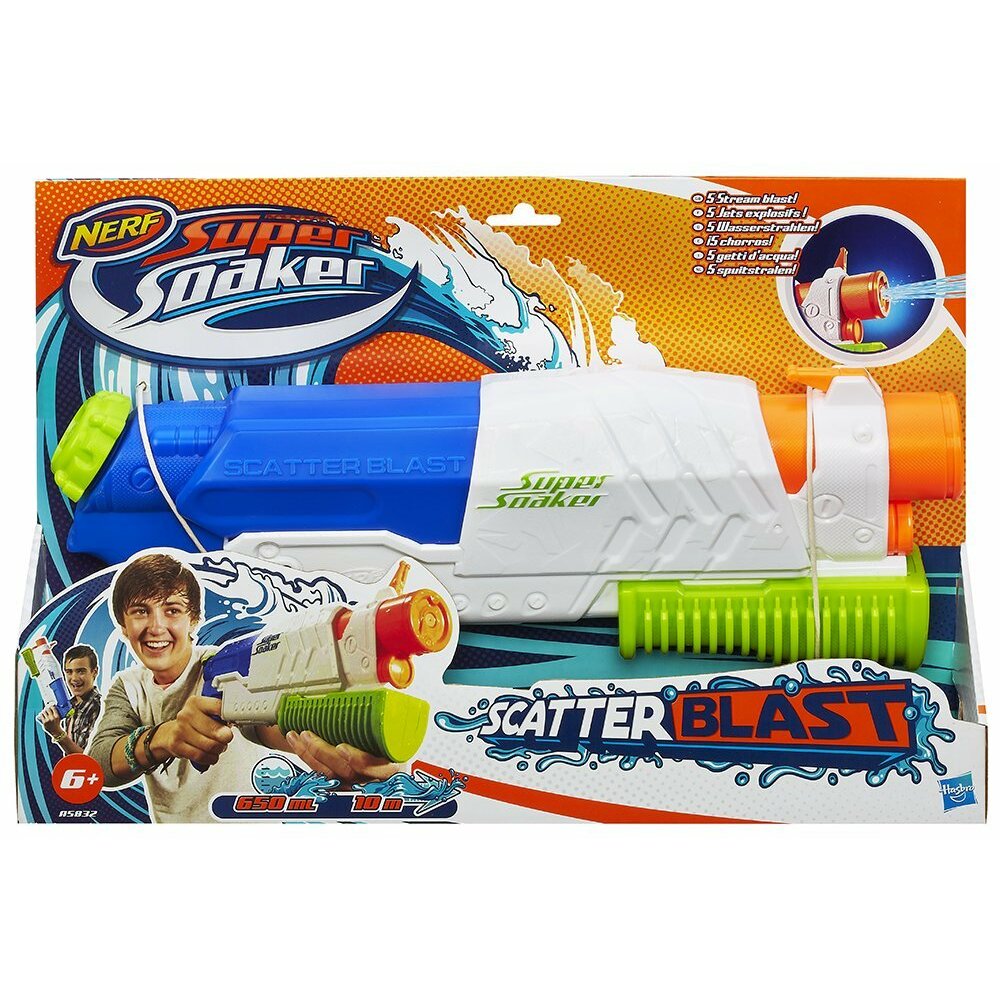 NERF Supersoaker Scatter Blaster