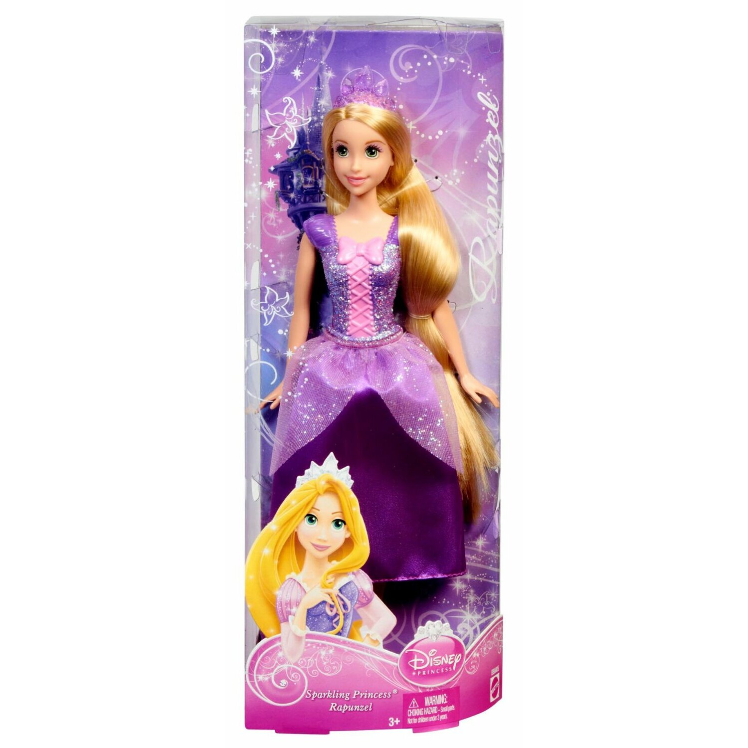 Disney Princess Sparkle Rapunzel Doll