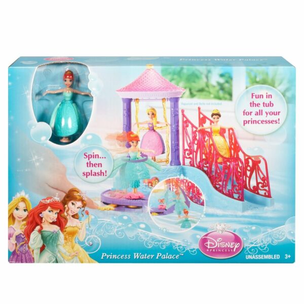 Mattel Disney Princess Water Palace Bath Playset