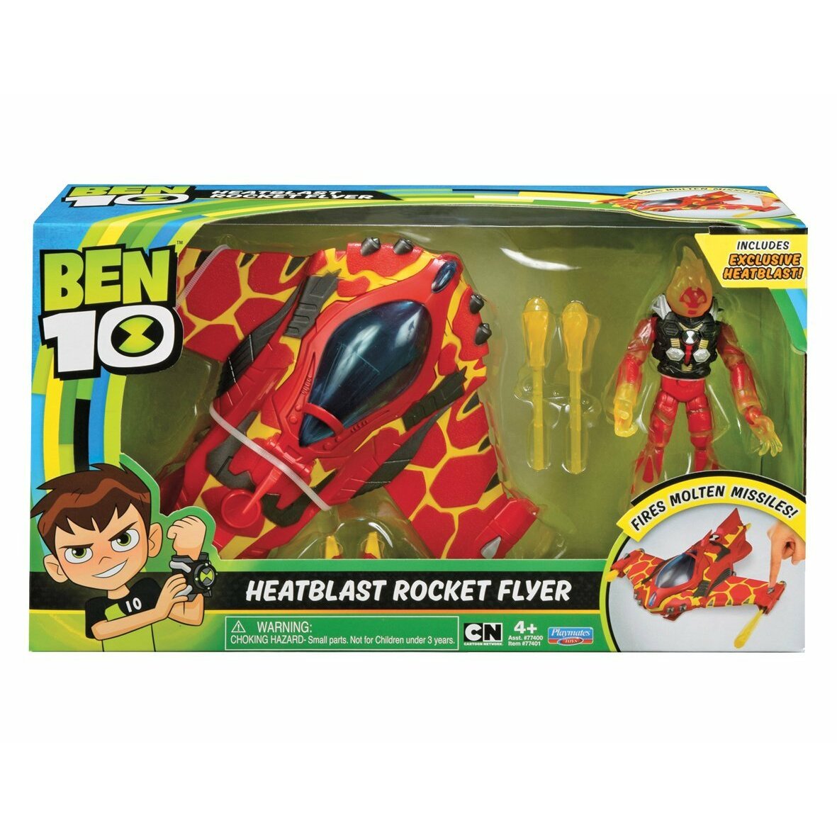 Ben 10 Alien Vehicle - Heatblast Rocket Flyer