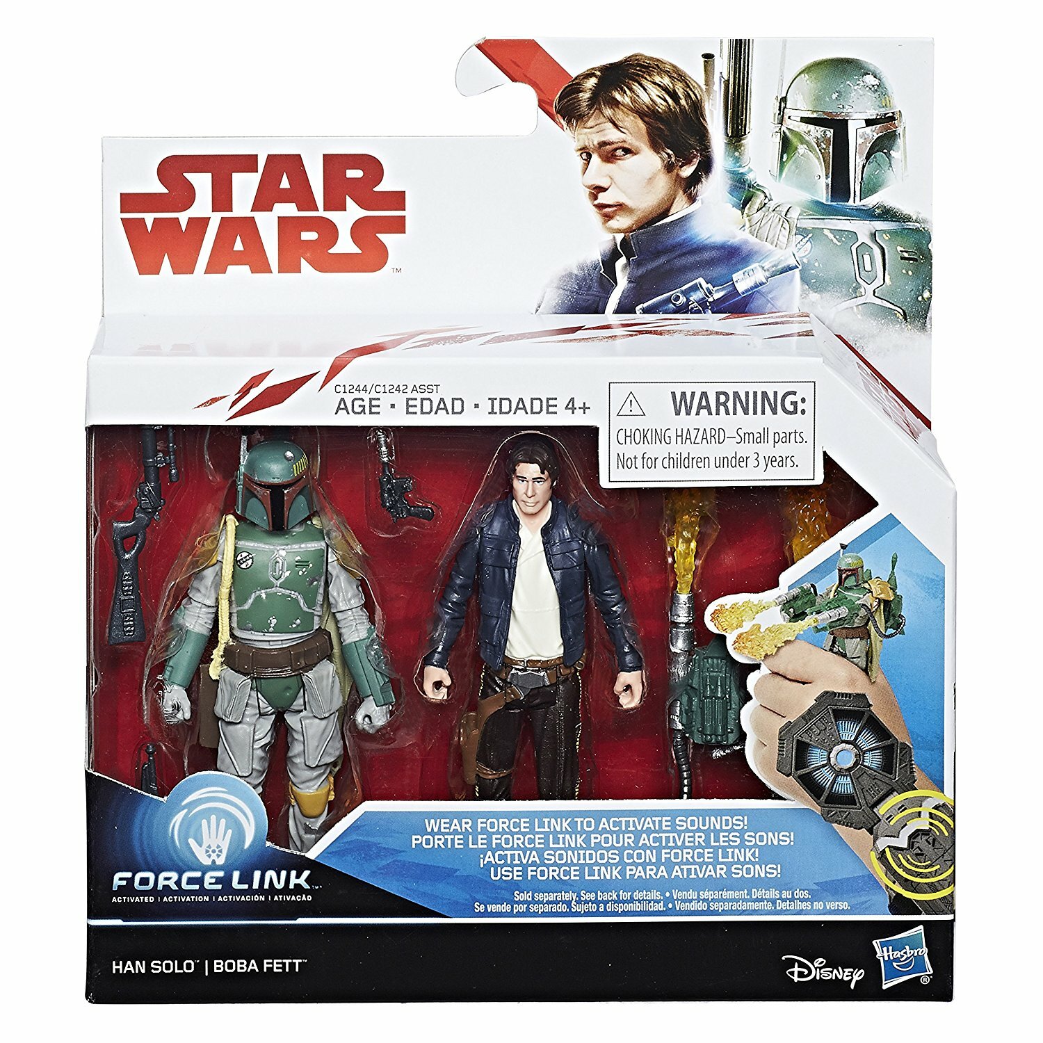 Star Wars The Last Jedi - Han Solo & Boba Fett 2 Pack