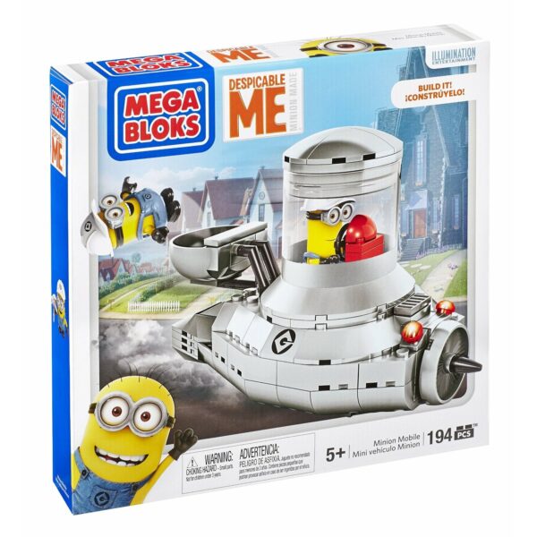 Mega Bloks Minions Despicable Me Minion Mobile - 194 Pieces