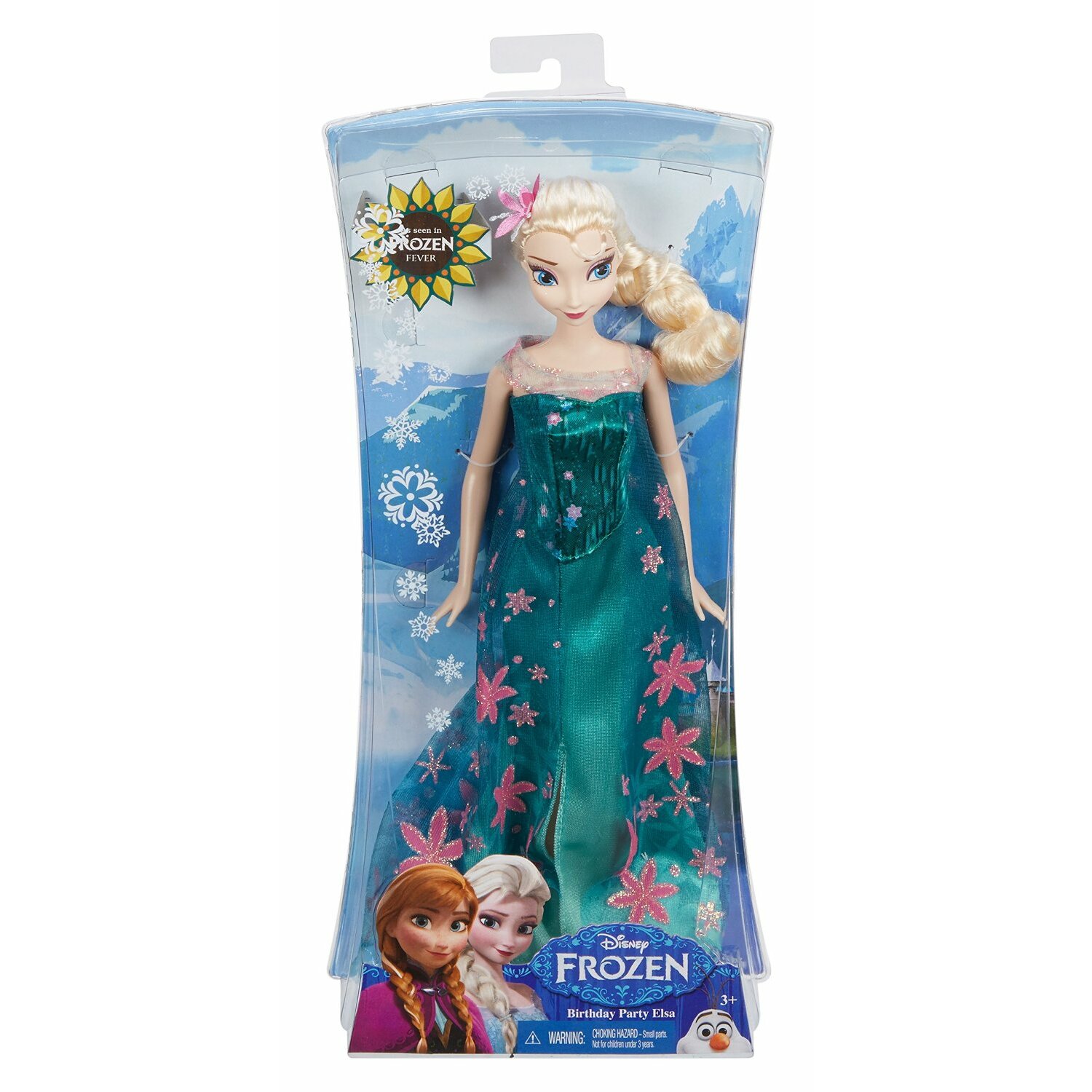 Disney Frozen Fever Birthday Party ELSA Doll