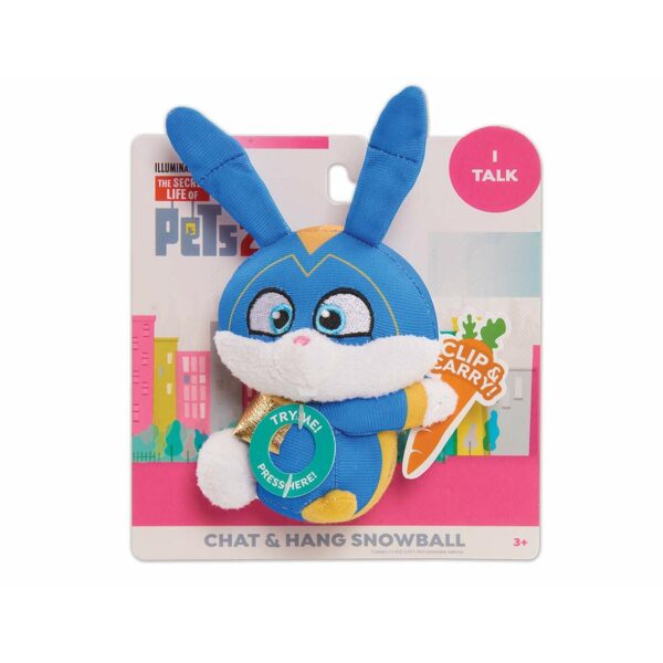 Secret Life of Pets 2 Chat & Hang Plush - SNOWBALL