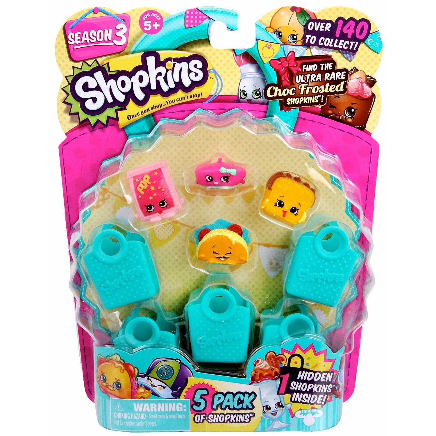 Shopkins Series 3 - 5 Pack Blister