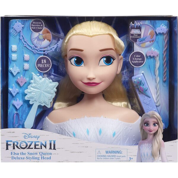 Frozen 2 Deluxe Elsa Styling Head