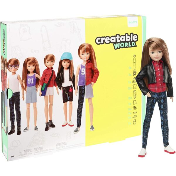 CREATABLE WORLD Deluxe Character Kit Customisable Doll