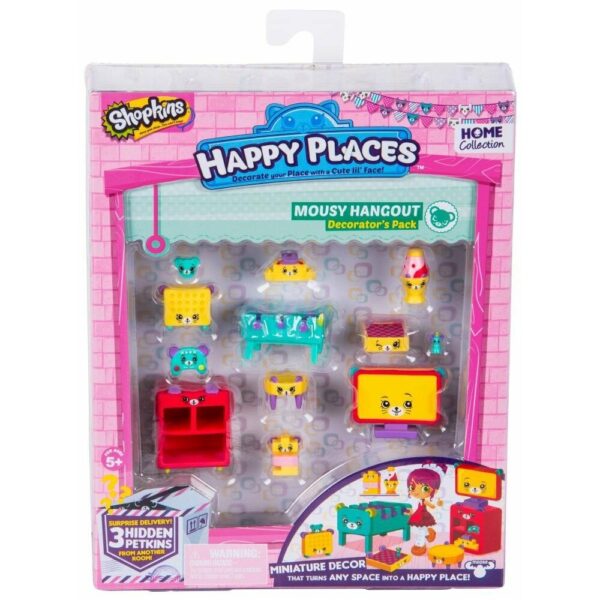 Shopkins Happy Places Decorator Pack - Mousy Hangout