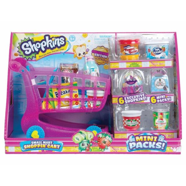 Shopkins Mini Packs Small Mart Shoppin Cart