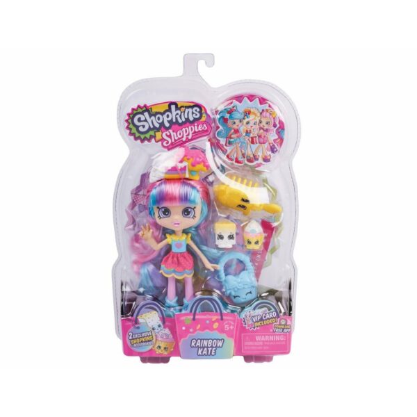 Shopkins Shoppies Themed Dolls - Rainbow Kate