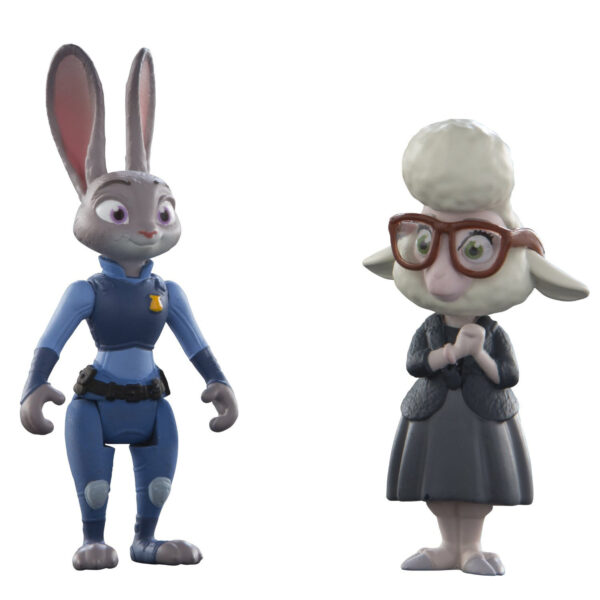 Tomy Zootropolis Judy + Bellwether Figures