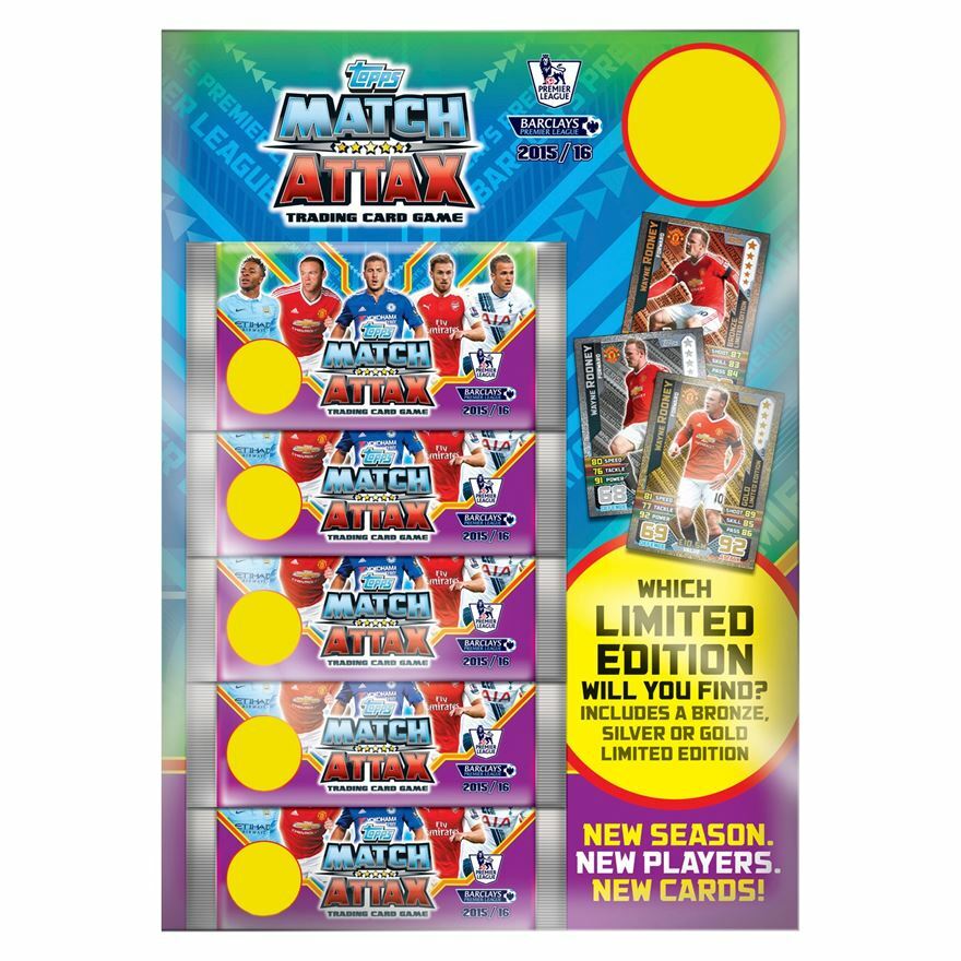 Match attax 2015 2016 Multipack