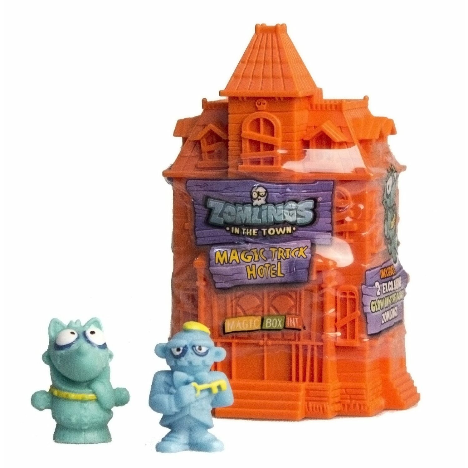 Zomlings Magic Trick Hotel 1 Pack incl 2 ex Glow in the dark