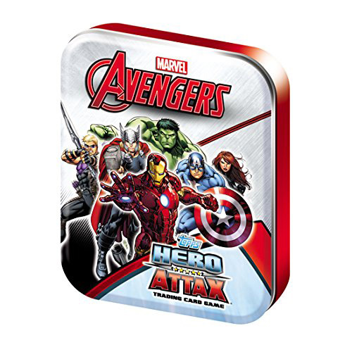 Marvel Avengers Hero Attax Collector Tin