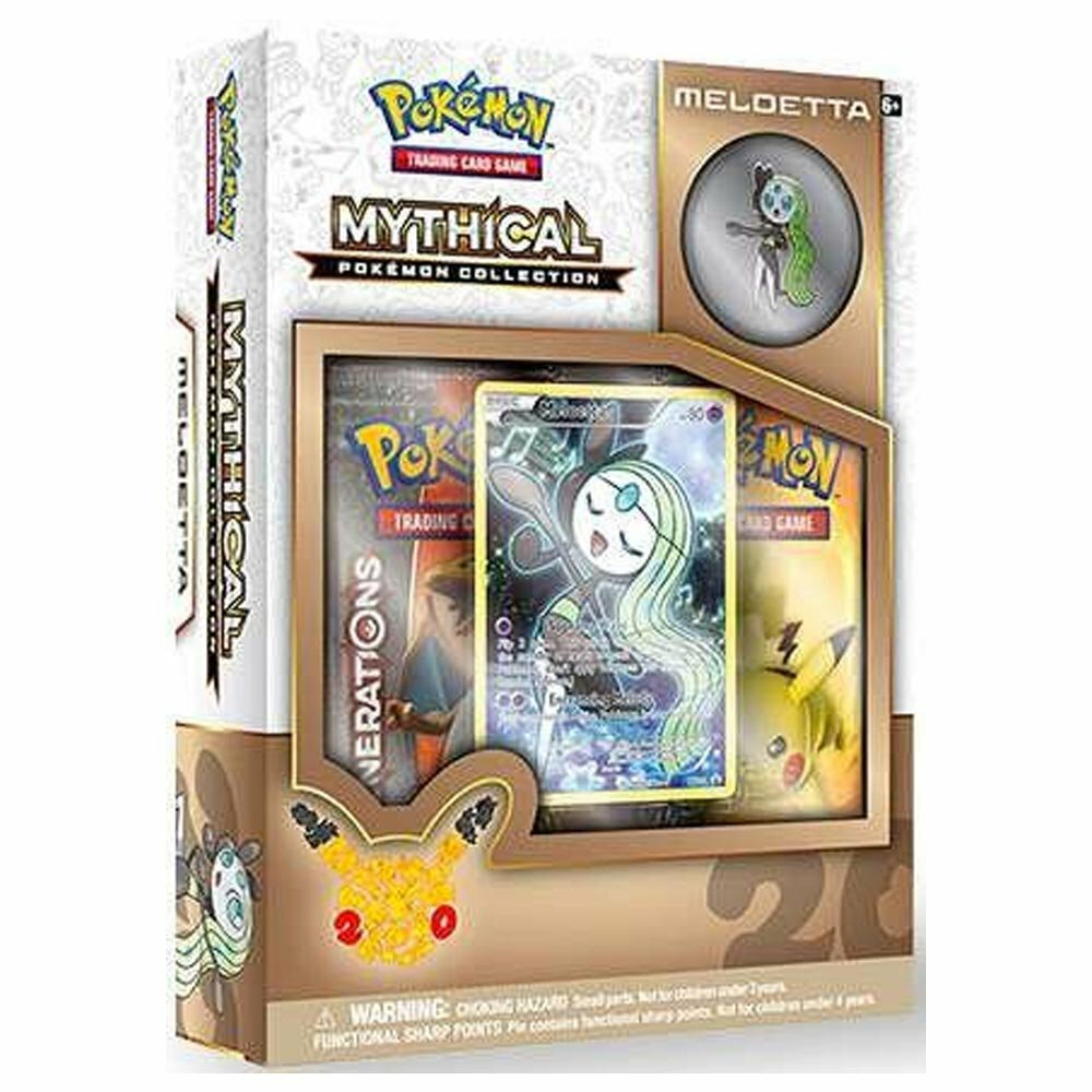 Pokemon Meloetta Mythical Collection Card Game