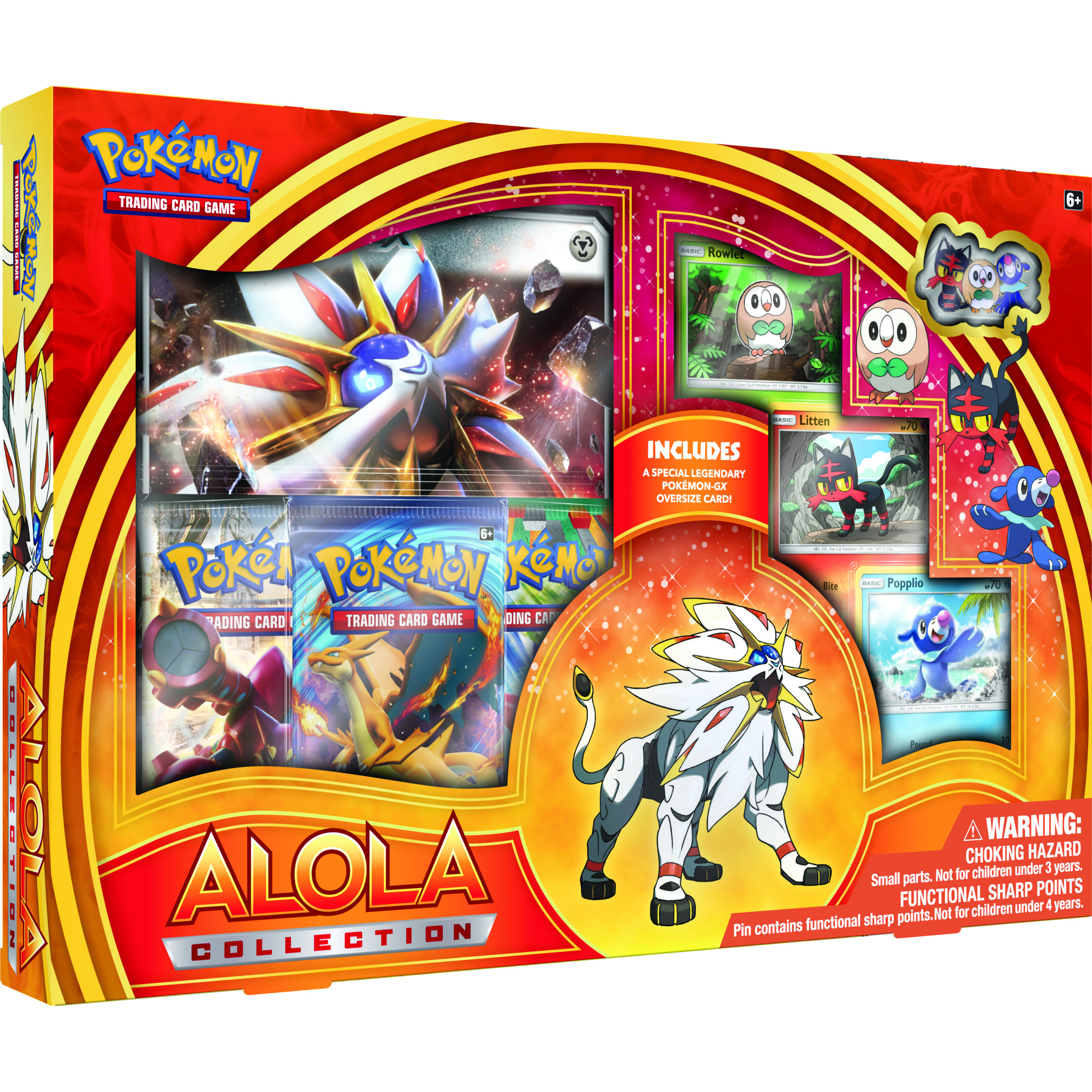 Pokemon TCG Alola Collection Card Game Solgaleo (ORANGE)
