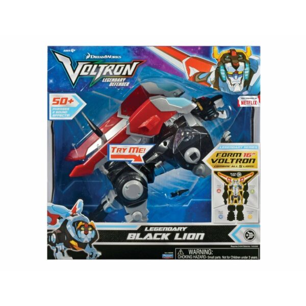 Voltron Legendary Black Lion Deluxe Figure
