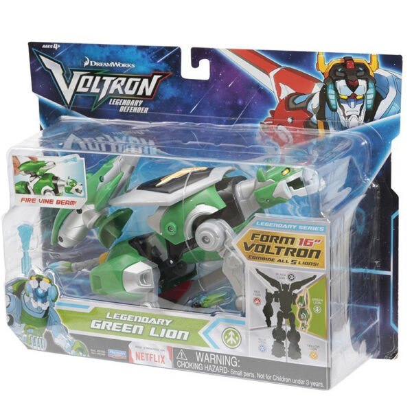 Voltron Legendary Combinable Action Figure - Green Lion