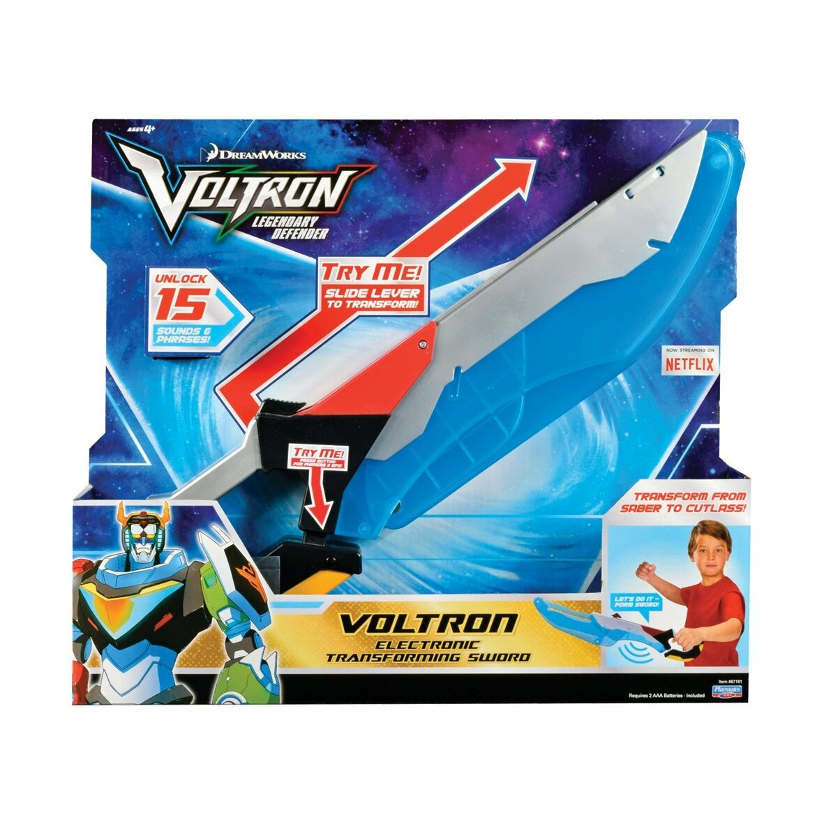 Voltron Electronic Transforming Sword