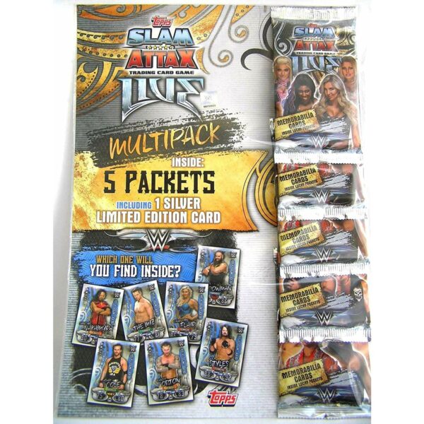 WWE Slam Attax Live Multipack